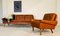 Danish Cognac Leather 3 Person Sofa by Svend Skipper 3