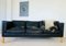 Vintage Danish Black Leather 3 Person Sofa from Stouby 6