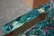 Butaca inglesa vintage de nogal con tapicería Birds of Paradise, Imagen 8