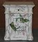 Hand Painted Parrots / Birds of Paradise Side End Table Bedside Drawers, Set of 2 3
