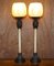 Große Vintage Tischlampen mit korinthischen Lampenschirmen, 2er Set 20