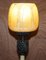 Large Vintage Table Lamps with Corinthian Roman Pillar Shades, Set of 2 17