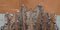 Antiker birmanischer handgeschnitzter klappbarer achteckiger Beistelltisch aus Hartholz 12