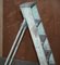 Aqua Green Paint Pitch Pine Decorators Ladder from GRDC, 1920s 15