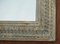 Large Vintage Carved Hand Painted Overmantle Wall Mirror 3