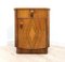 Art Deco Vintage Burr Walnut Wardrobe Bedside Cabinet by Jindrich Halabala, 1921 5