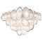 White Disc Murano Chandelier, 1970s 1