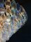 Lampadario Poliedri in vetro di Murano color zaffiro, Immagine 13