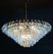 Sapphire Colored Murano Glass Poliedri Chandelier 9