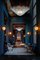 Lampadario Poliedri in vetro di Murano color zaffiro, Immagine 2