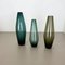 Turmalin Vases by Wilhelm Wagenfeld for WMF, Germany, 1960s, Set of 3 2