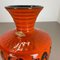 Vase en Poterie Orange de Kreutz Ceramics, Allemagne, 1970s 8
