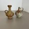 Ceramic Studio Pottery Vase from Hartwig Heyne Ceramics, Germany, 1970s, Set of 2 3