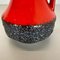 XL Black-Red Pottery Vase from Jopeko Ceramics, Germany, 1970s 8