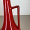 XL Schwarz-Rote Keramik Vase von Jopeko Ceramics, 1970er 9