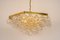 Extra Large Tulipan Glass Chandelier from Kaiser, Germany, 1960s 6