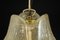 Petite Glass Pendant Light from Peill & Putzler, Germany, 1970s 2