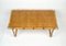 Table Basse Pliante en Bambou, Rotin, Osier avec Coins en Acier, Italie, 1970s 3