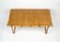 Tavolino da caffè pieghevole in bambù, vimini, anni '70, Immagine 3