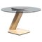Sunny Table in Wood and Glass by Giovanni Offredi for Saporiti, 1970, Image 1