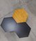 Hexagonal Coffee Tables by Gio Ponti for Isa Bergamo, 1950s, Set of 3, Image 5