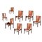 Dining Chairs by Ilmari Tapiovaara for La Permanente Mobili Cantù, 1950s, Set of 8 1