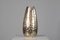 Oval Hammered Silver Vase by Luigi Genazzi for Calderoni, 20th Century, Image 4