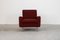 George Nelson Armchairs in Red Fabric for Herman Miller, Set of 2 4