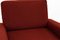 George Nelson Armchairs in Red Fabric for Herman Miller, Set of 2, Image 6