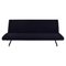 Reclinable Dark Blue Fabric D70 Sofa by Osvaldo Borsani for Tecno Design Centre, 1950 1