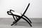 Ninfea Chair in Wood and Fabric by Gio Ponti, 1950s, Image 3