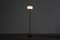 Metallic Floor Lamp with 3 Glass Elements by Angelo Lelli for Arredoluce, 1950 3