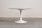 Round White Pedestal Dining Table in Aluminum and Laminate by Eero Saarinen for Knoll, Image 2