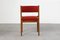 Sedie nr. 105 rosse di Gianfranco Frattini per Cassina, 1950, set di 8, Immagine 9