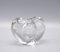 Kleine Herz Vase aus Klarglas von Timo Sarpaneva, 1955 2