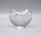 Small Clear Glass Heart Vase by Timo Sarpaneva, 1955, Image 1