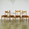 Chaises Artisanales Style Charlotte Perriand, France, 1960s, Set de 4 2