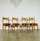 Französische Artisanal Stühle von Charlotte Perriand, 1960er, 4er Set 1