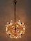 Lámpara de araña Sputnik Mid-Century moderna de Palwa, años 60, Imagen 4