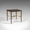 Vintage French Brass Nesting Tables, Set of 3 9