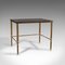 Vintage French Brass Nesting Tables, Set of 3 10