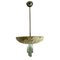 Italian Terracotta Ceiling Light from Fontana Arte, 1950s 1