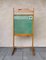 Vintage School Board with Wooden Stand 1