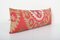 Vintage Red Suzani Bed Pillow, Image 3