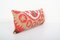 Long Red Suzani Pillow Cover 3