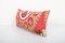 Long Red Suzani Pillow Cover 2