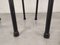 Vintage Black Stools, Set of 3 16