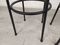 Vintage Black Stools, Set of 3 14