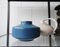 Vaso in ceramica blu di Marschner, anni '60, Immagine 8