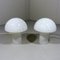 Glas Mushroom Tischlampen, 1960er, 2er Set 13